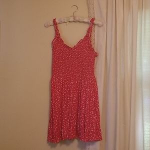 Lulu's Smocked Ruffle Dress - Floral